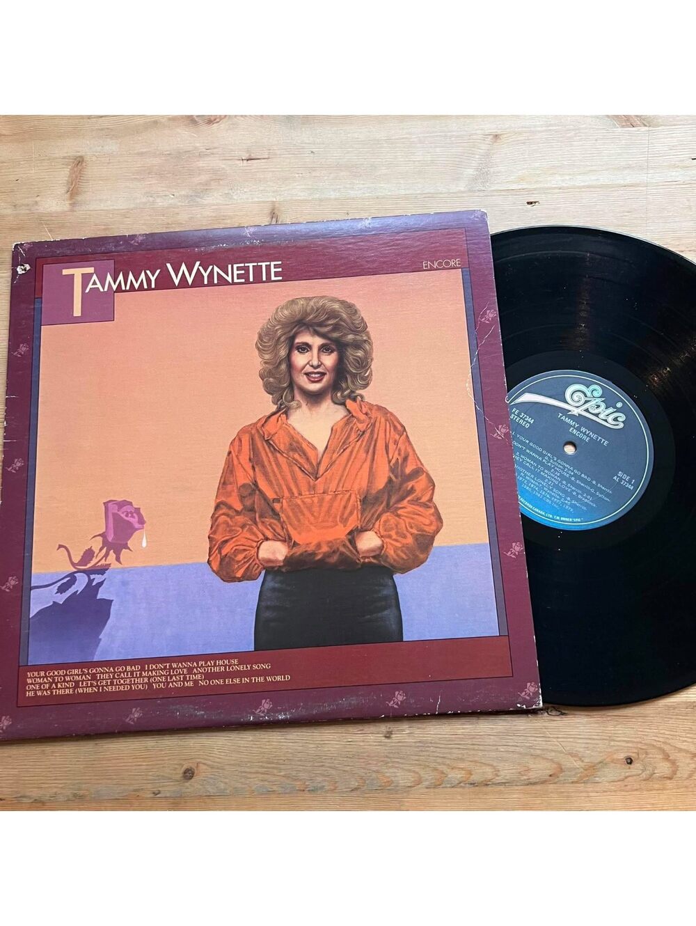 Tammy Wynette - Encore 33rpm VG+ VR15